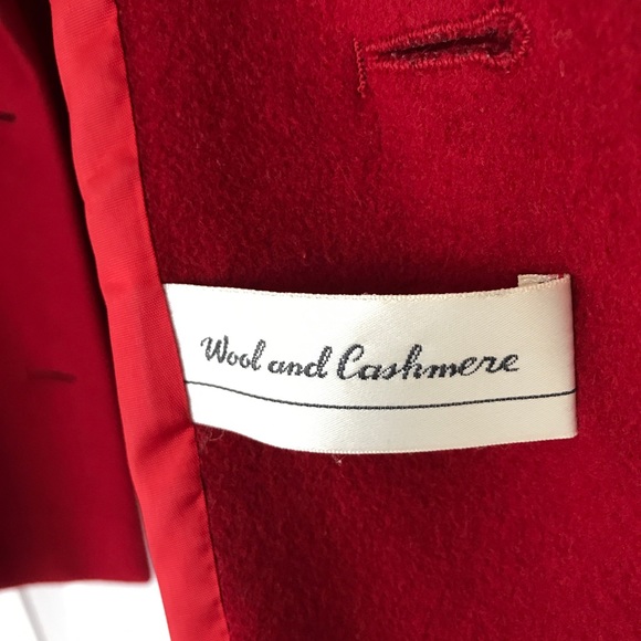 Henry White Dublin Wool/Cashmere Double Breasted Blazer L - Picture 4 of 5